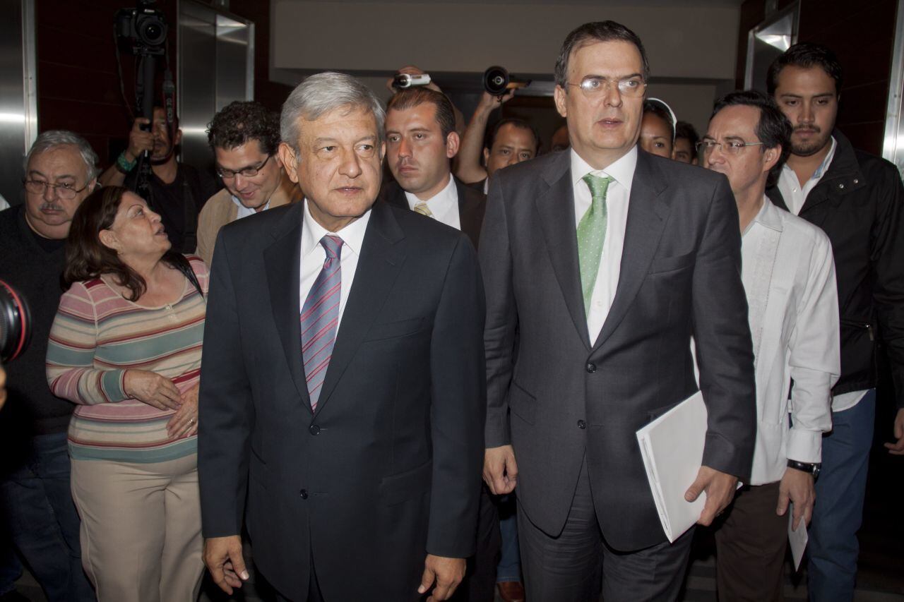 Marcelo y AMLO.