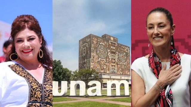 Clara Brugada, UNAM, Claudia Sheinbaum