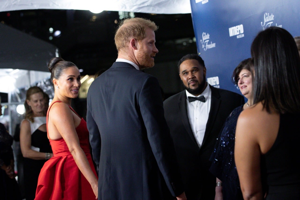 Meghan Markle y el príncipe Harry