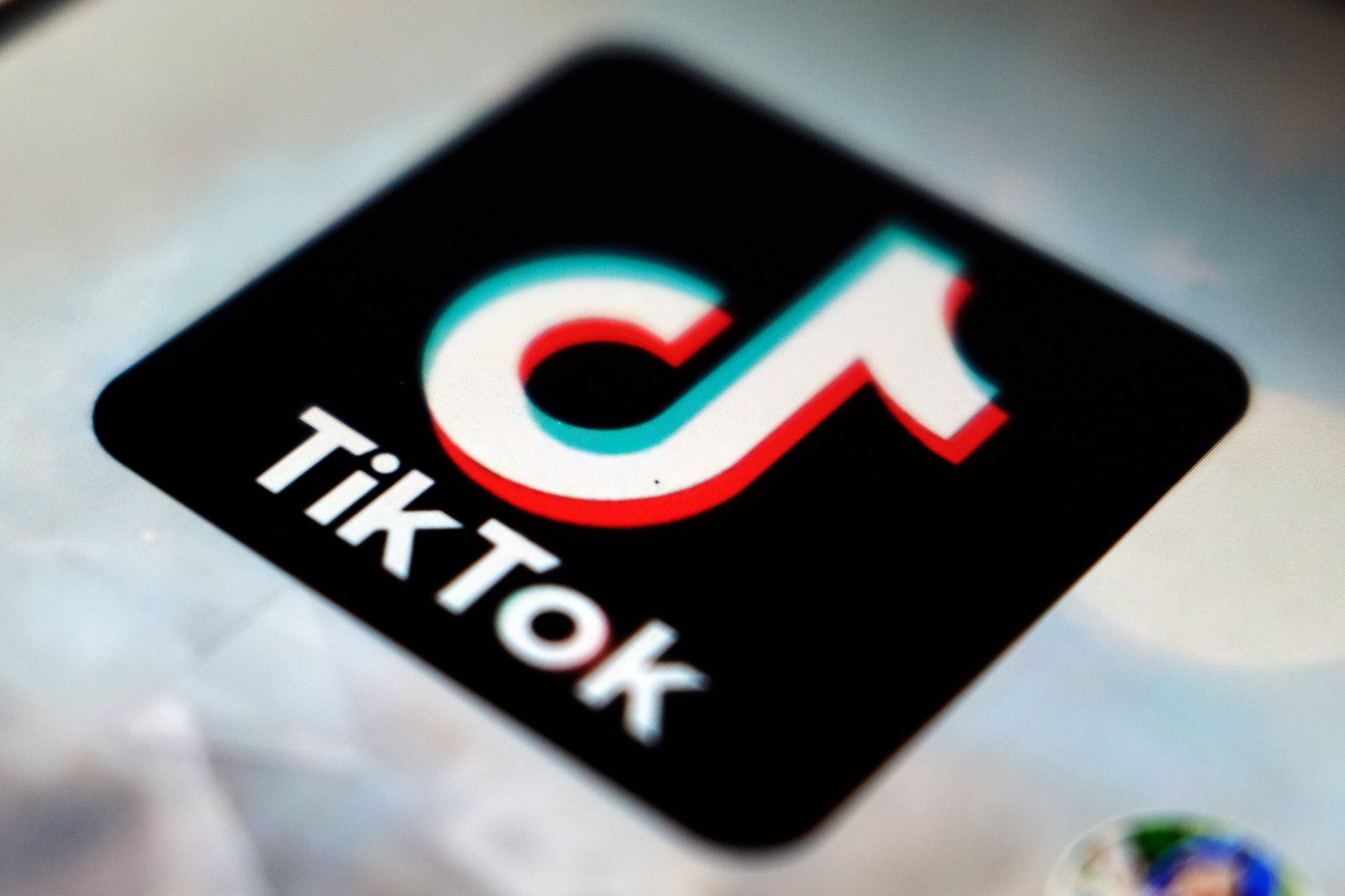 El logo de TikTok