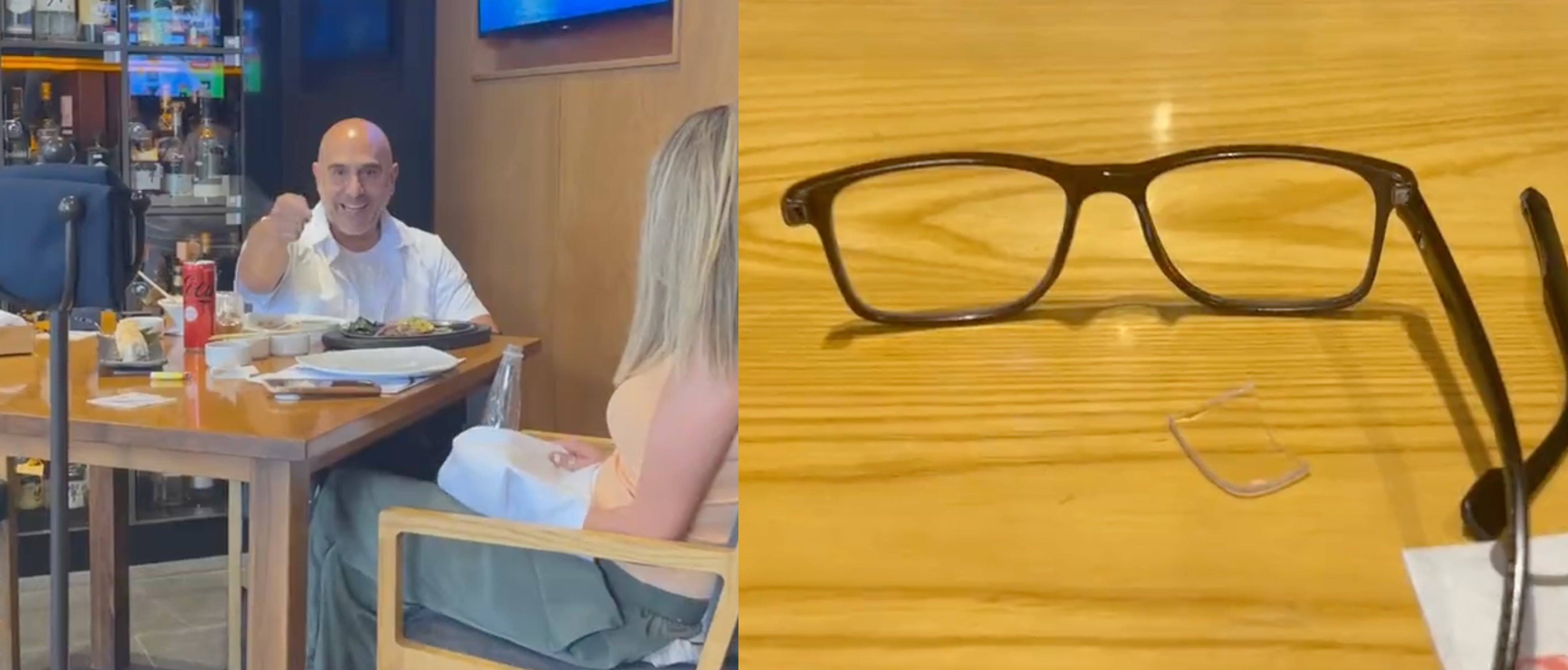 Héctor Suárez Gomís agrede a periodista