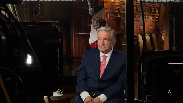 La versión detrás de cámaras de la entrevista de AMLO con 60 minutes