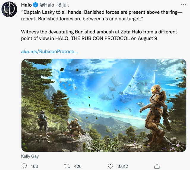 Rubicon Rice Protocol Halo: The Rubicon Protocol será la nueva precuela de la saga