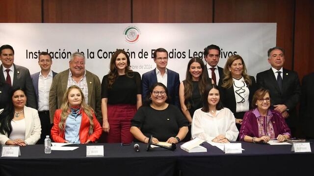 Reparto de comisiones en el Senado.
