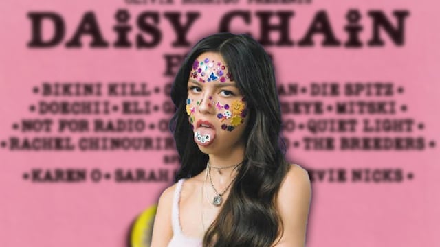 Olivia Rodrigo presenta Daisy Chain Fields