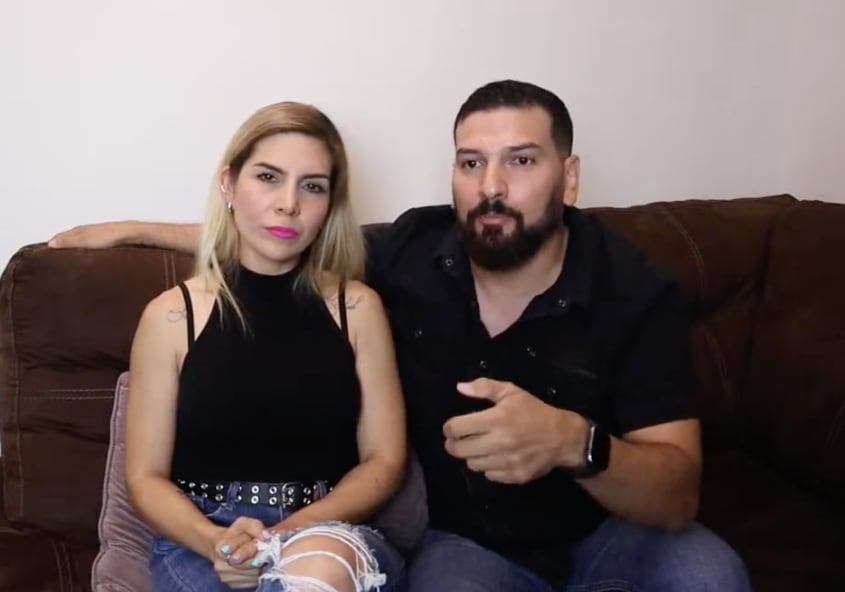 Américo Garza y Karla Panini