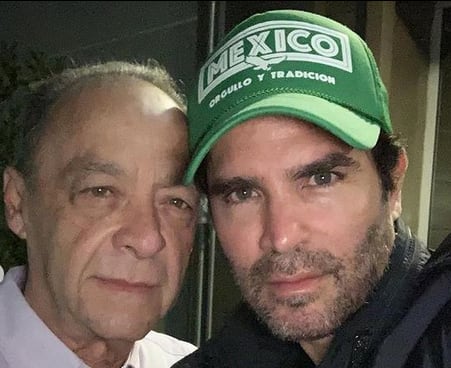 Eduardo Verástegui y su papá