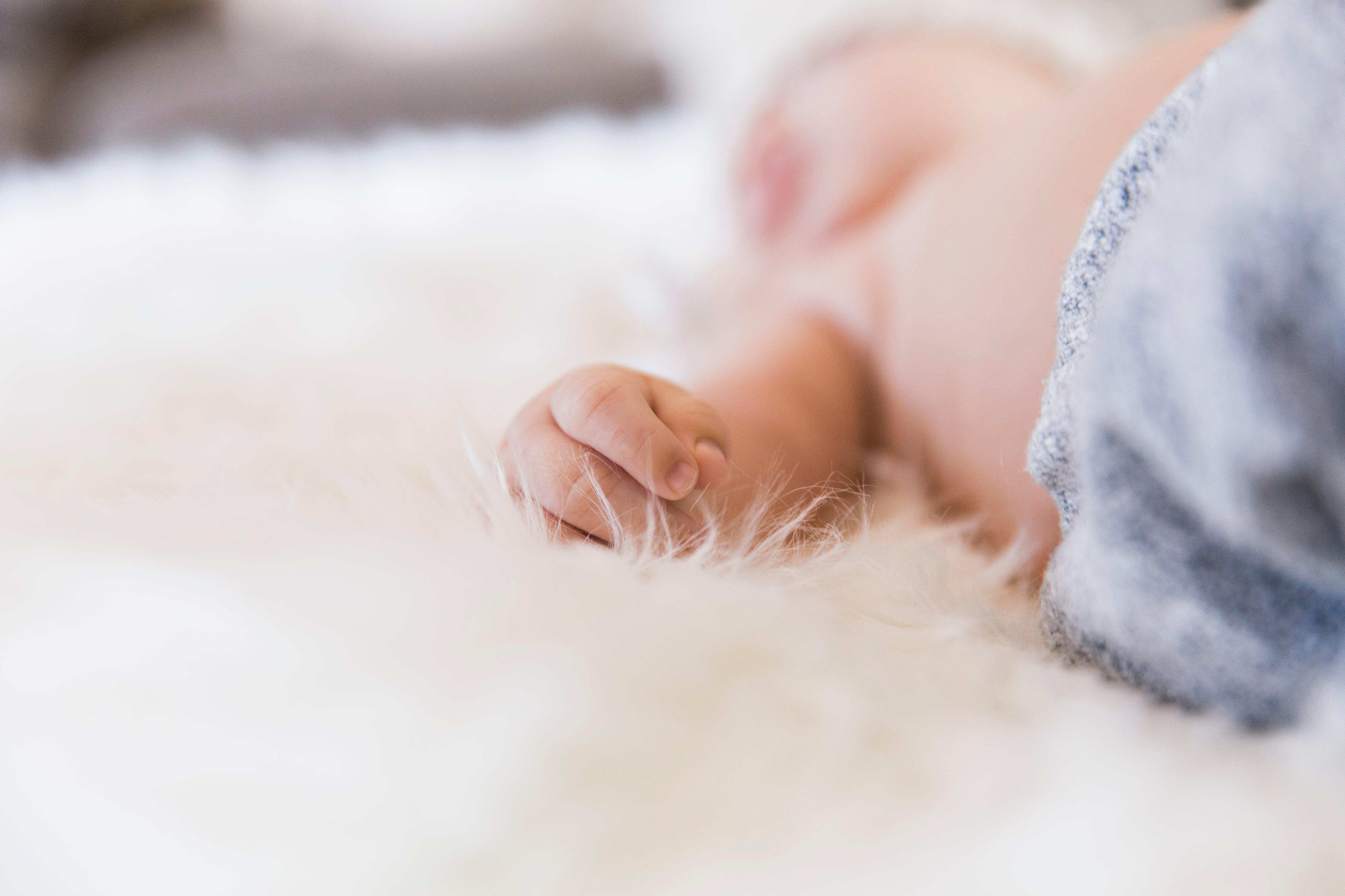 Bebé de 1 año se encuentran bien de salud