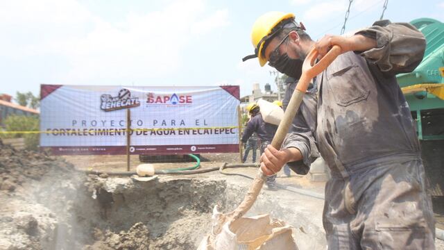 Pozos en Ecatepec.