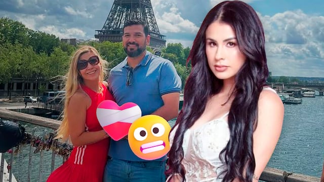 Karla Panini posa con Américo Garza luego de que revivieron que fue infiel con Fabiola Martínez.