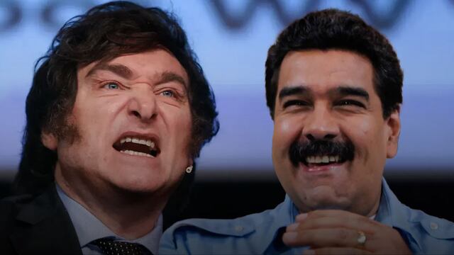 Javier Milei vs Nicolás Maduro