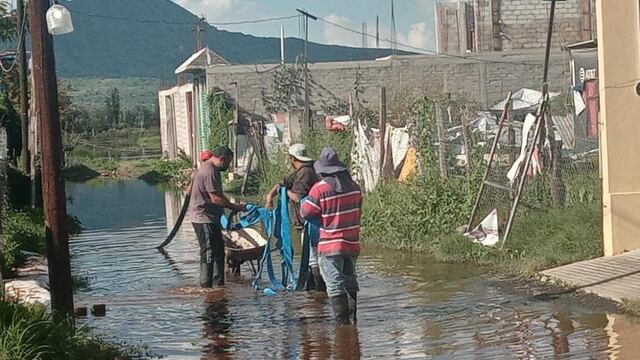 Inundaciones en Tláhuac