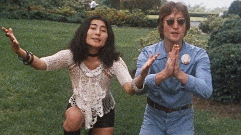 Yoko Ono y John Lennon
