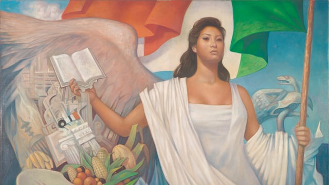 "La Patria", de Jorge González Camarena; 1962.