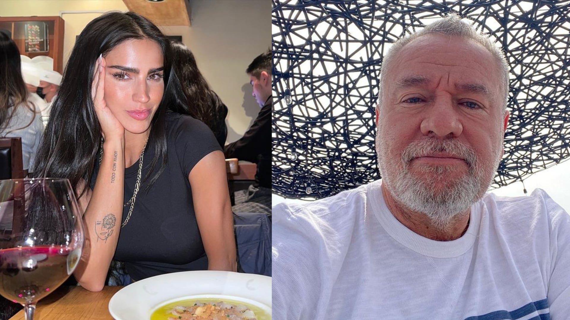 Bárbara de Regil y El Güero Castro.