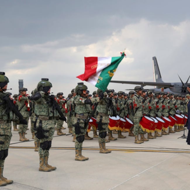 Sheinbaum reconoce al grupo Yumare por labores de rescate en Venezuela