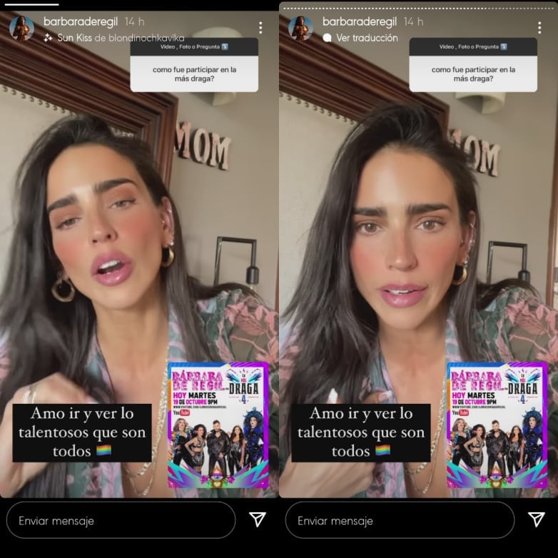 Bárbara de Regil habla sobre La Más Draga 4