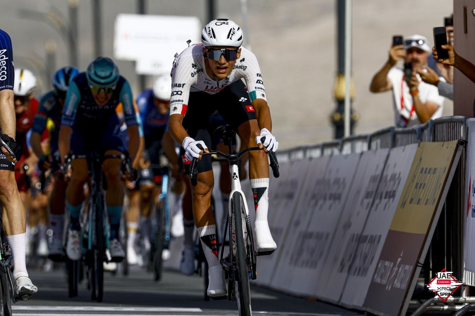 Isaac del Toro en el UAE Tour