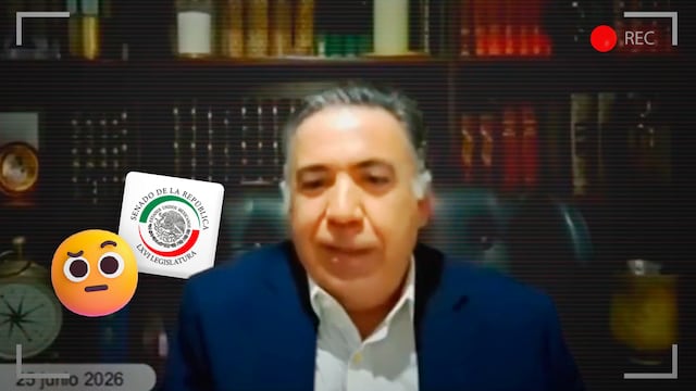 Inzunza reaparece en el Senado de forma virtual tras 57 días de ausencia