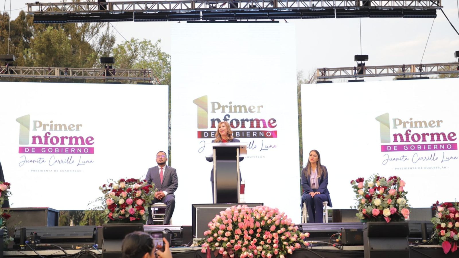 Juanita Carrillo rinde su Primer Informe: Cuautitlán se transforma