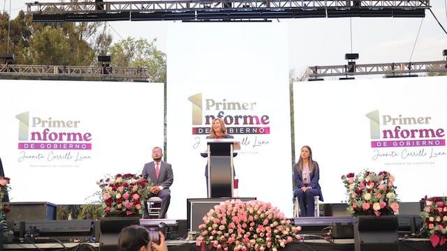 Juanita Carrillo presentó su primer Informe de Gobierno de Cuautitlán.