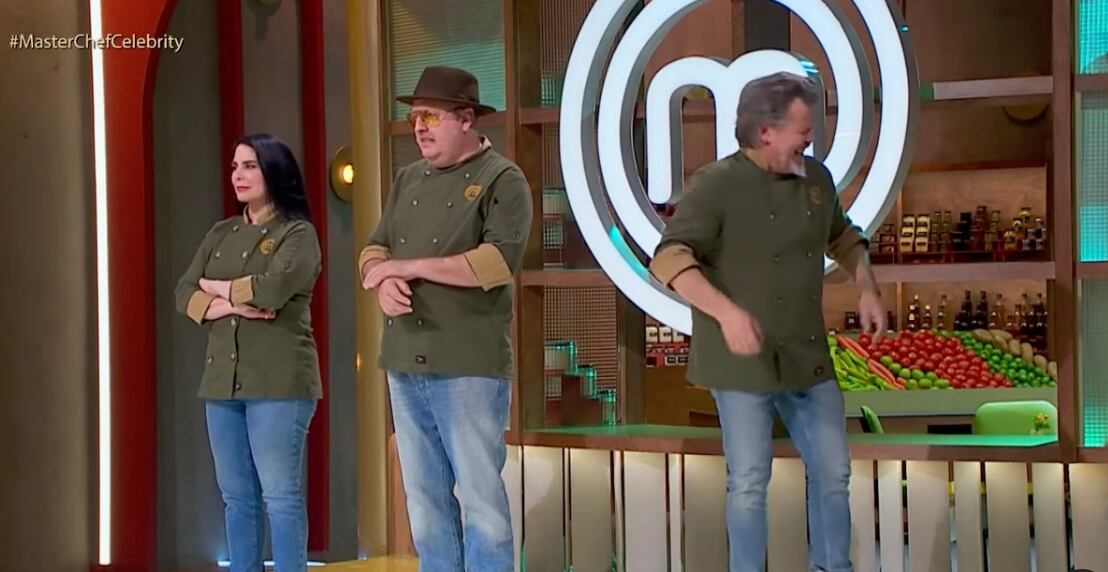 El chef Poncho Cadena no paró de reír por la caída de Bárbara Torres