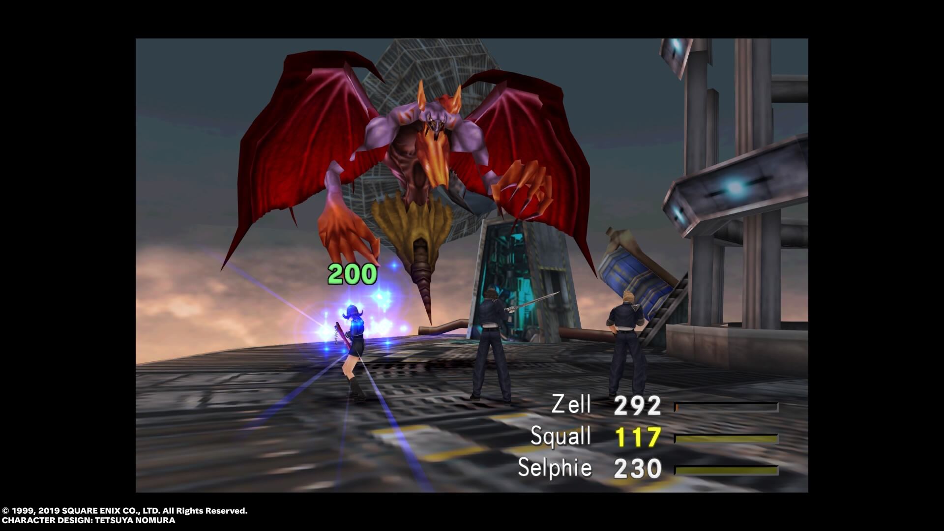 Pelea Final Fantasy VIII Remastered