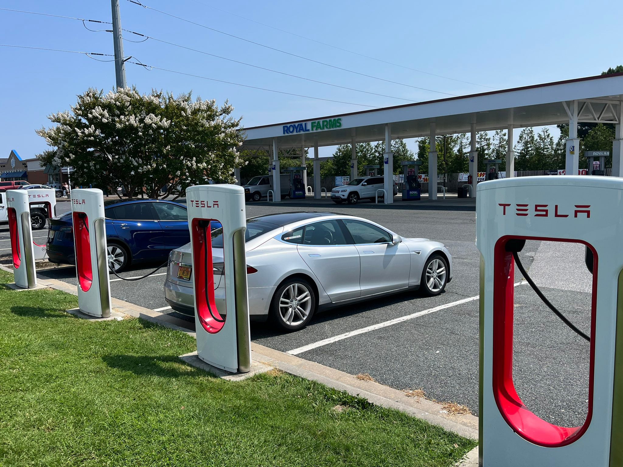 Estación de carga de Tesla
