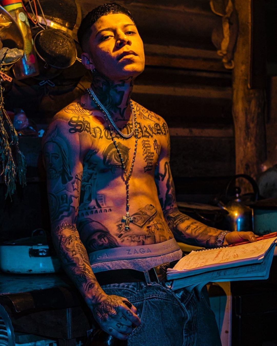 Los fans de Santa Fe Klan señalan su humildad por sus calzones Zaga