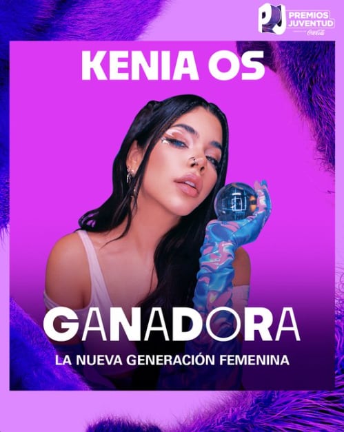 Kenia Os gana en la categoría a La Nueva Generación Femenina