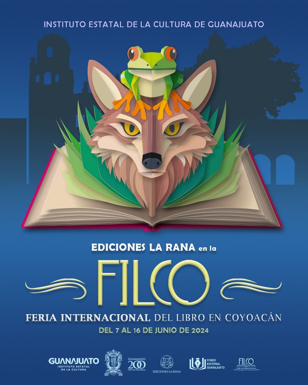 Guanajuato, invitado a la Feria Internacional del Libro en Coyoacán
