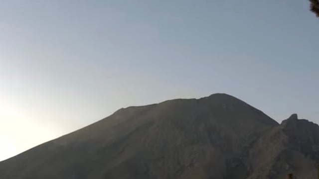 Volcán Popocatépetl el 7 de marzo