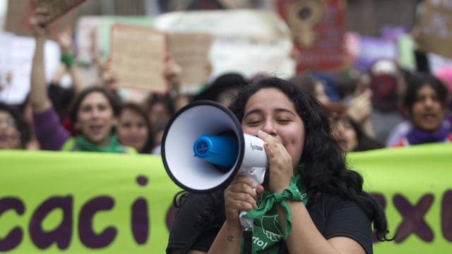 Marcha feminista en la CDMX