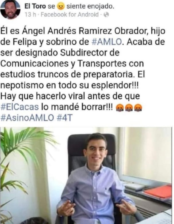 El actor es confundido en redes sociales