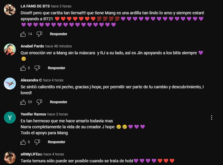 ARMY de BTS enterneció con la imagen de Mang sin máscara