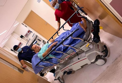 Alfredo Adame fue sometido a una cirugía por cuatro fracturas