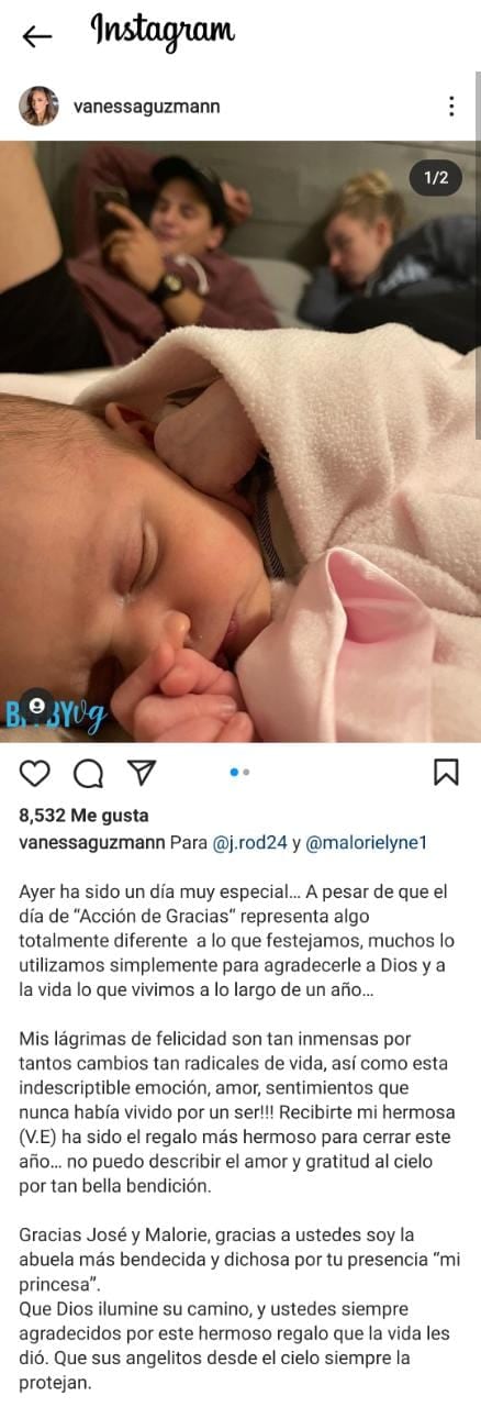 Publicación de Instagram