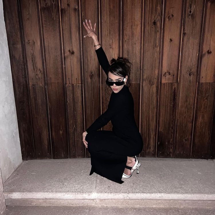 Danna Paola en boda de Paola Zurita.