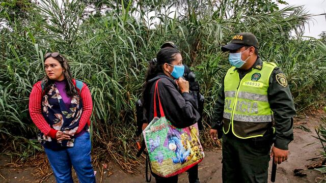 Frontera de Colombia y Venezuela.