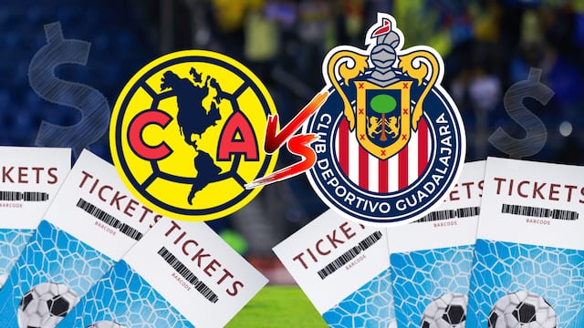 Boletos para el América vs Chivas.