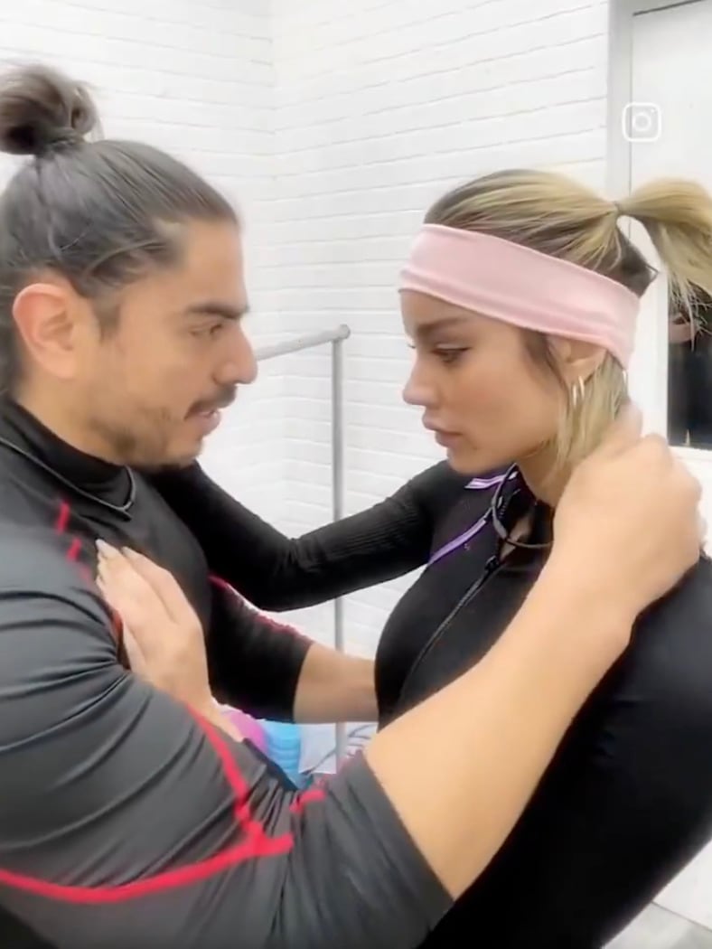 Rey Grupero y Aleska Génesis en La Casa de los Famosos All Stars