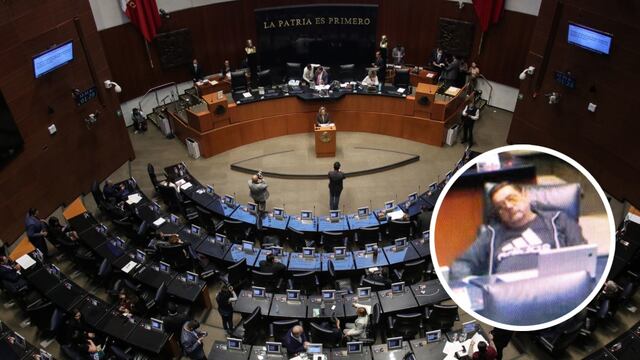 ¿Félix Salgado Macedonio se quedó dormido en sesión de la Cámara de Senadores? Esto sabemos