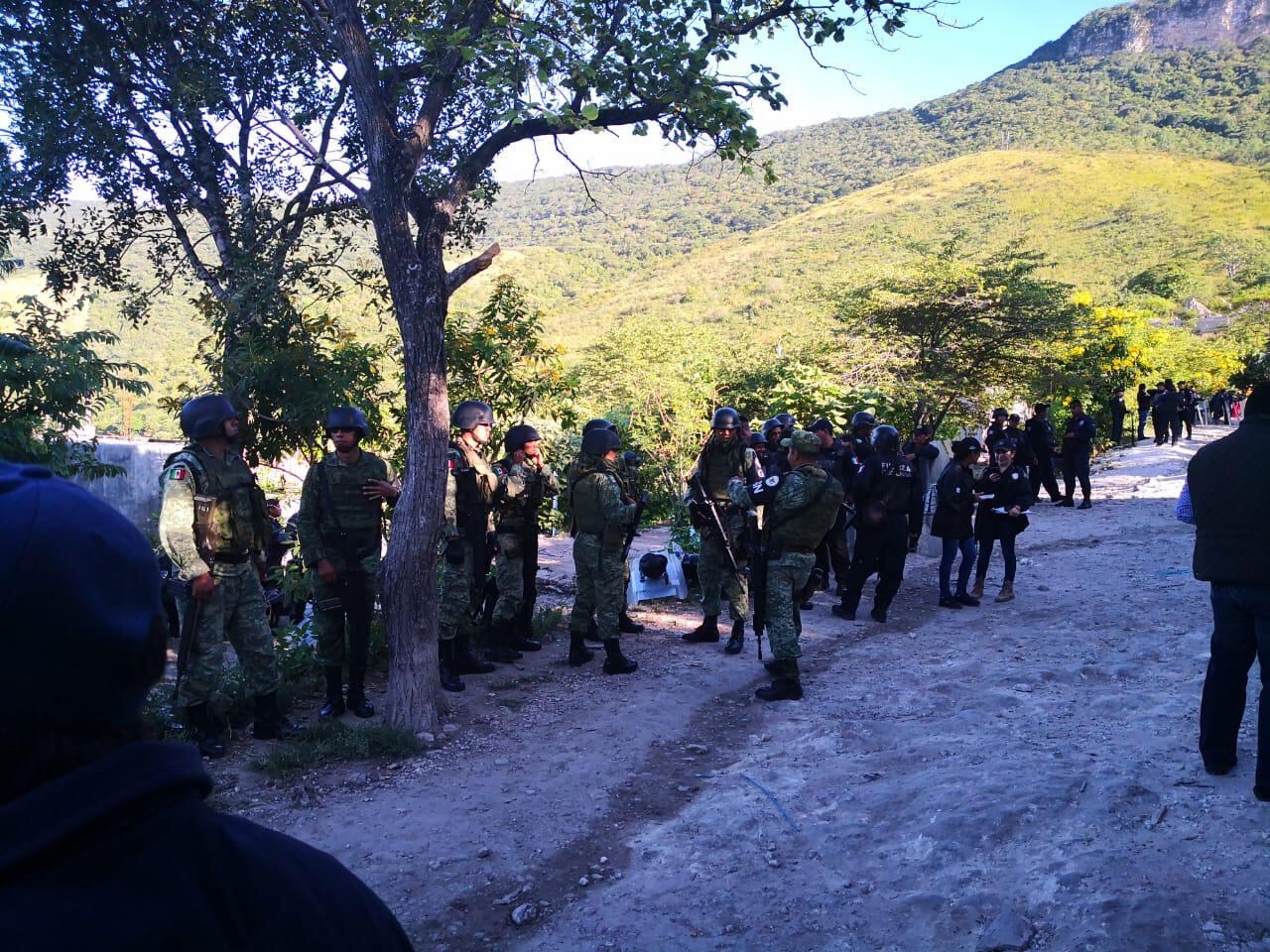 En el operativo participaron más de mil 100 elementos de corporaciones federales, estatales y municipales.