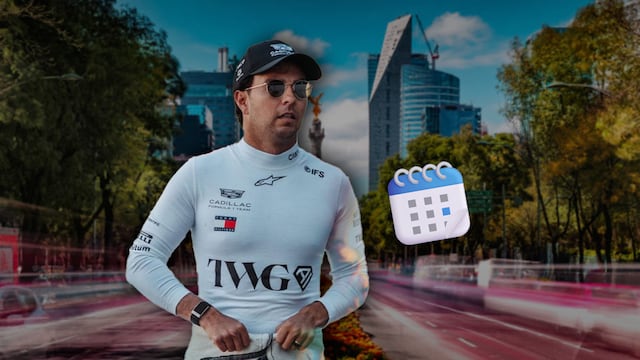 ¡Checo Pérez correrá en Reforma!