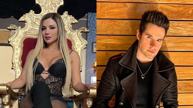 Eleazar Gómez y Aleida Núñez.