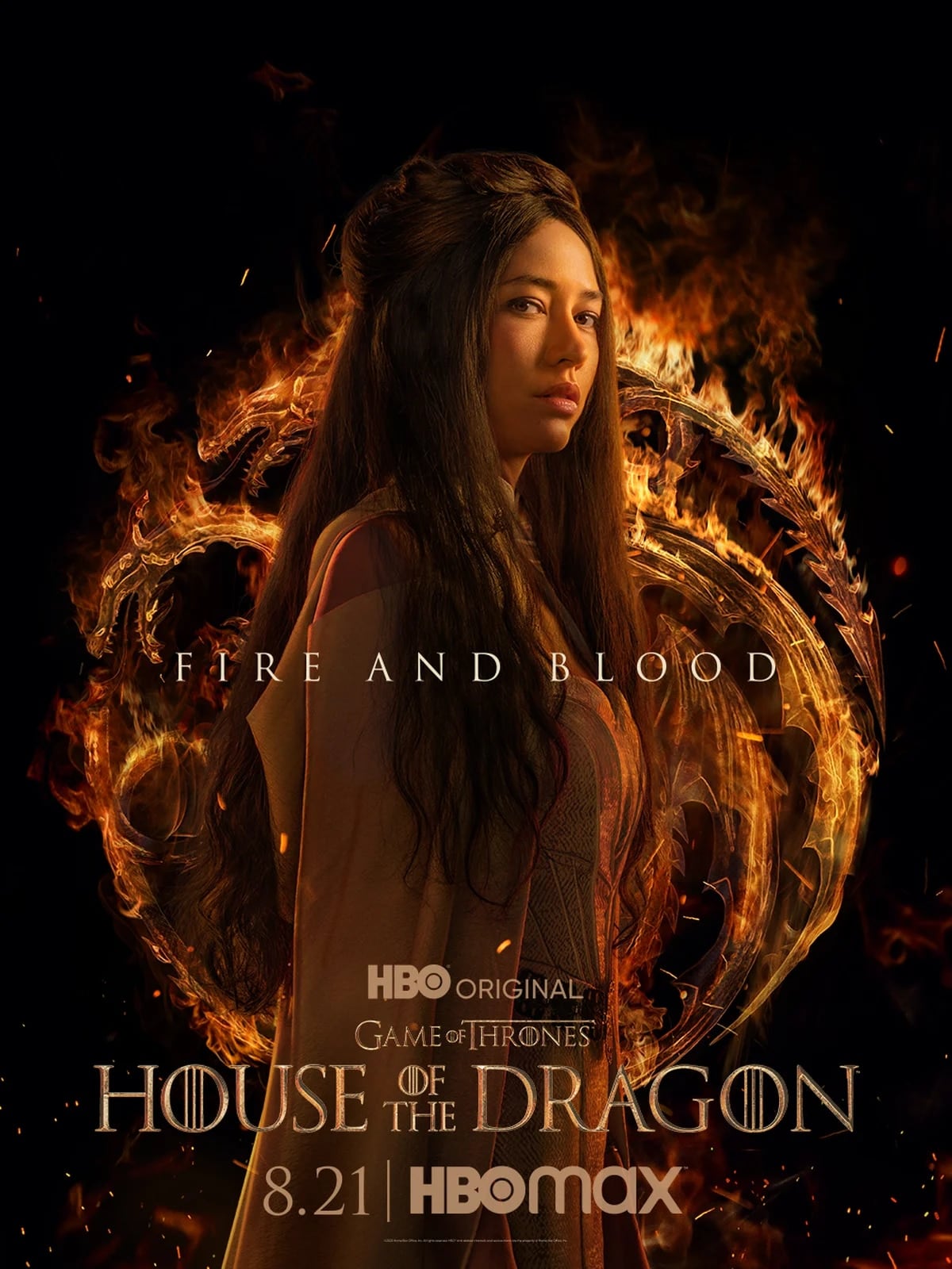 ‘House of the Dragon, la serie de HBO Max presenta a todos los personajes en nuevos pósters