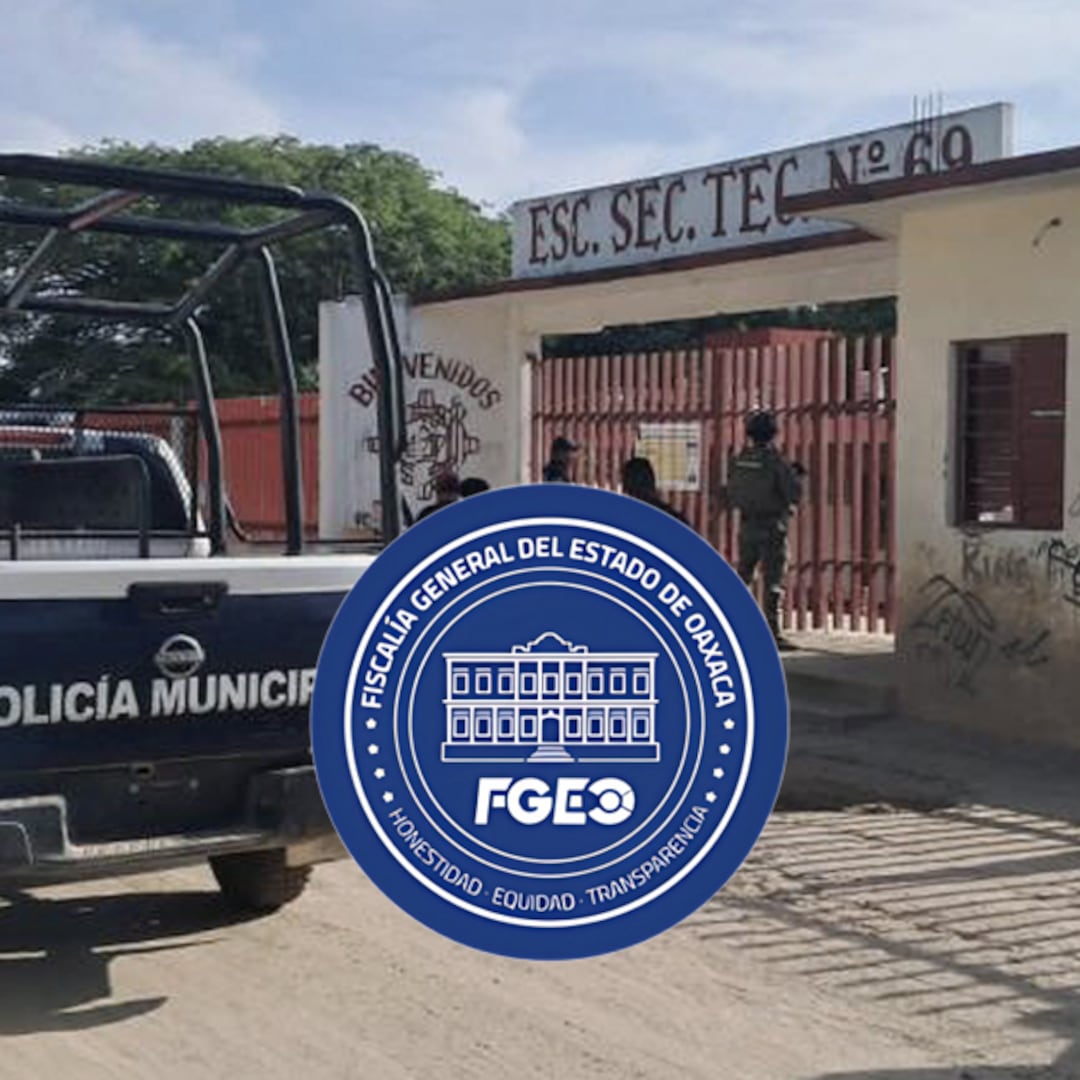 Fiscalía de Oaxaca investiga ataque armado en secundaria de San Blas Atempa; un profesor murió