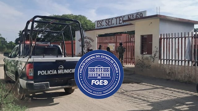 Fiscalía de Oaxaca investiga ataque armado en secundaria de San Blas Atempa; un profesor murió