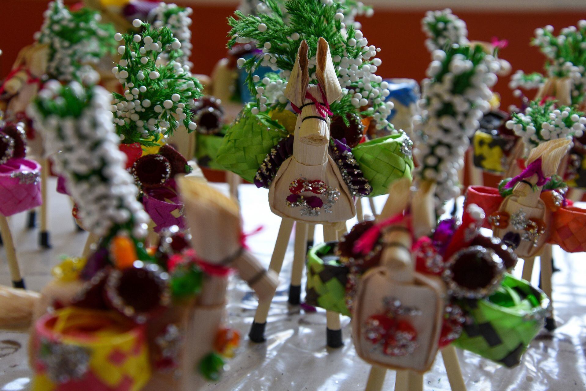 Mulas de palma por Corpus Christi