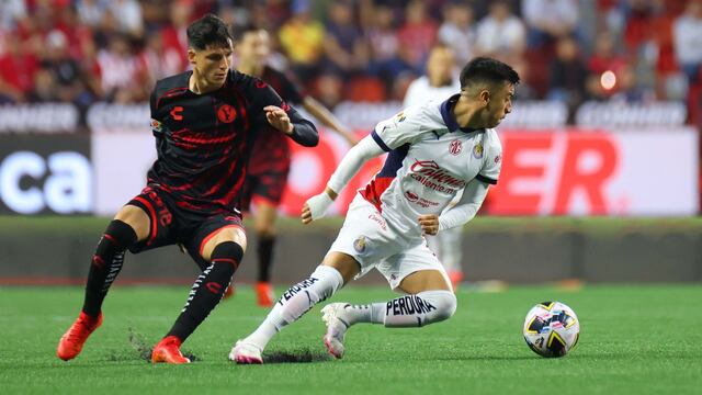 Aaron Mejia, en el Xolos vs Chivas.